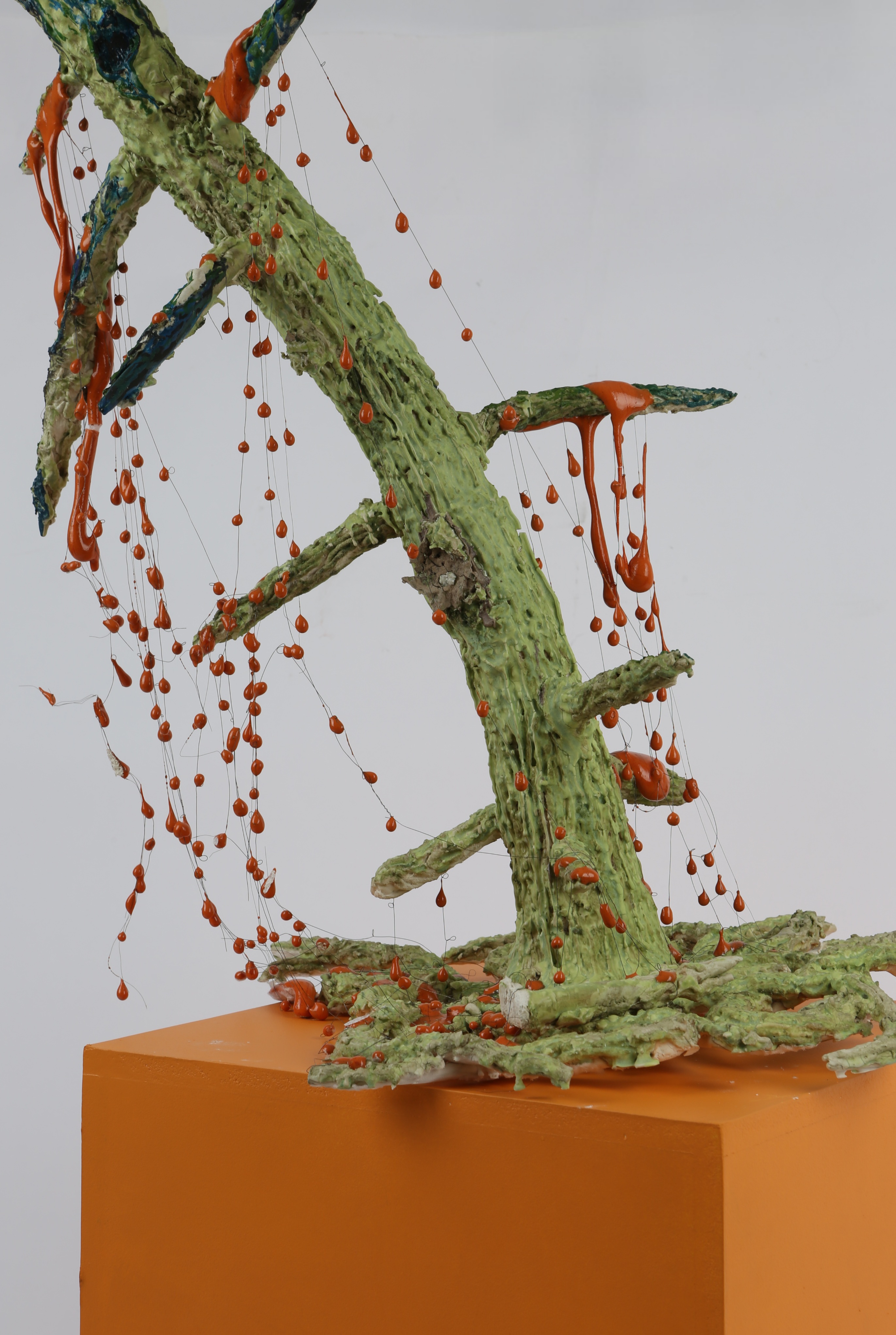 녹슨 언어, 페이퍼클레이와 유약 작업